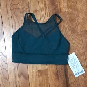 Lululemon Wake and Train Long Line Bra NWT